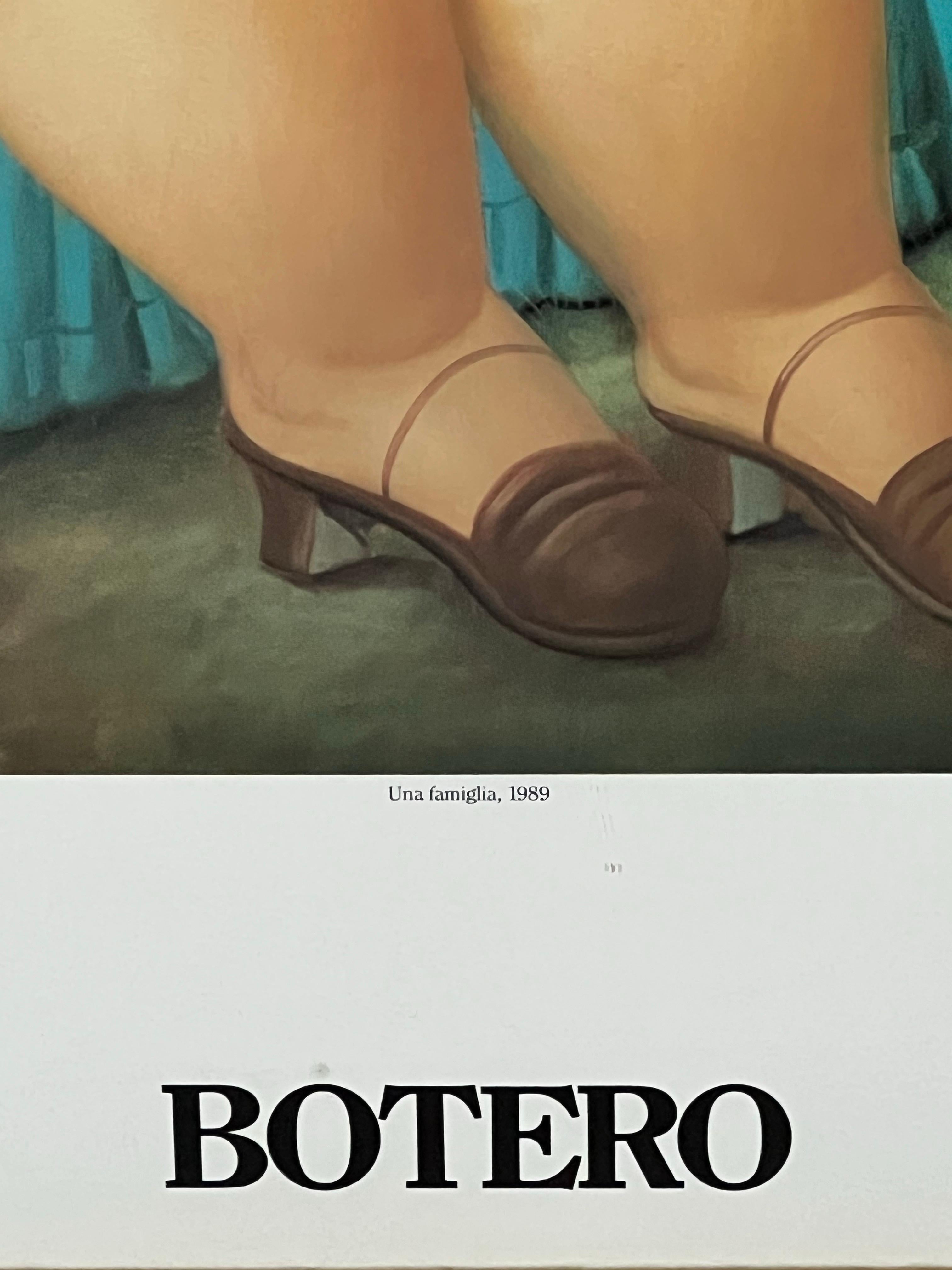 Fernando Botero Una Famiglia 1991 Poster Originale in vendita 16