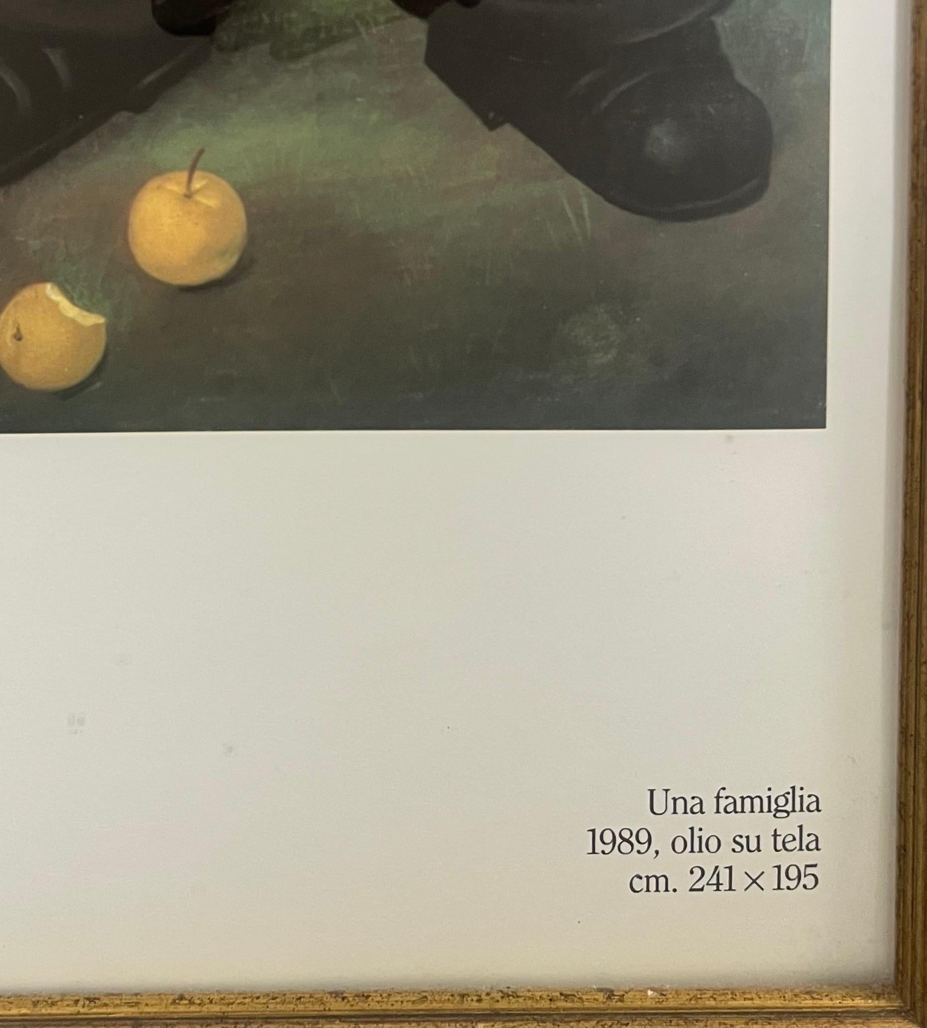 Fernando Botero Una Famiglia 1991 Poster Originale in vendita 12