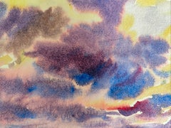 "Vast Expanse of Water" - Serene Watercolor Landscape