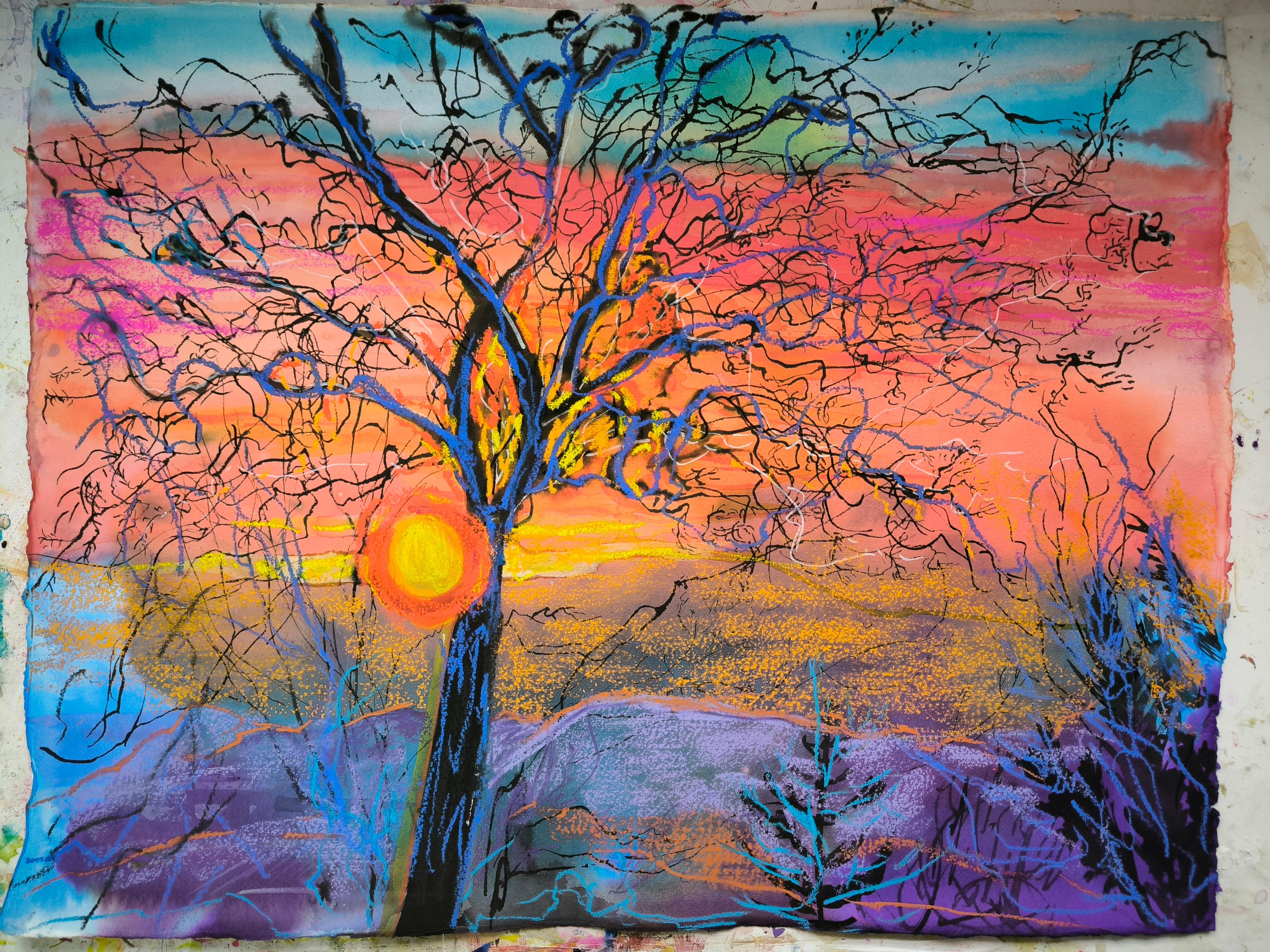 A Winter Light - Art de  Linda Clerget