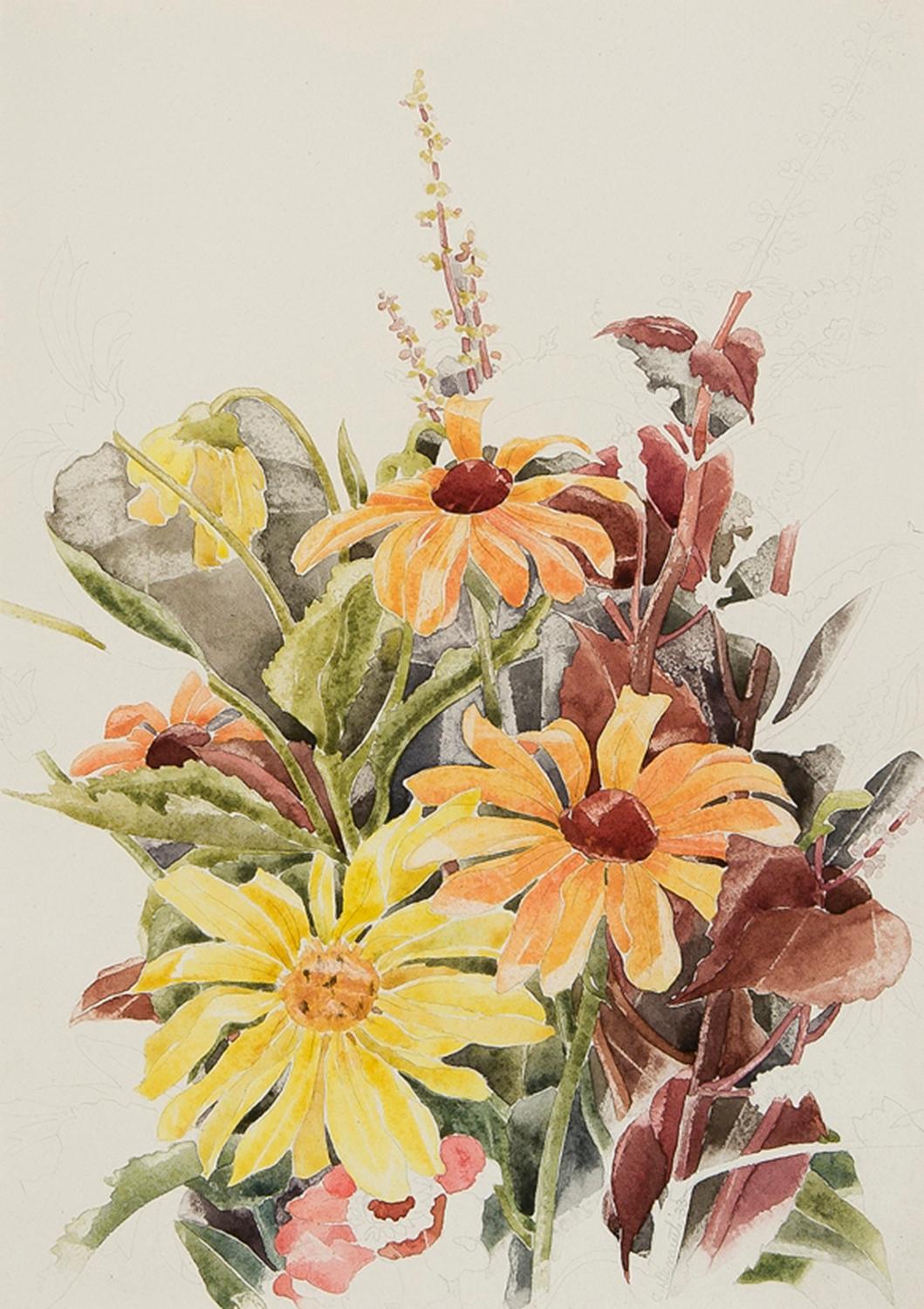 Charles Demuth Still-Life - Garden Flowers