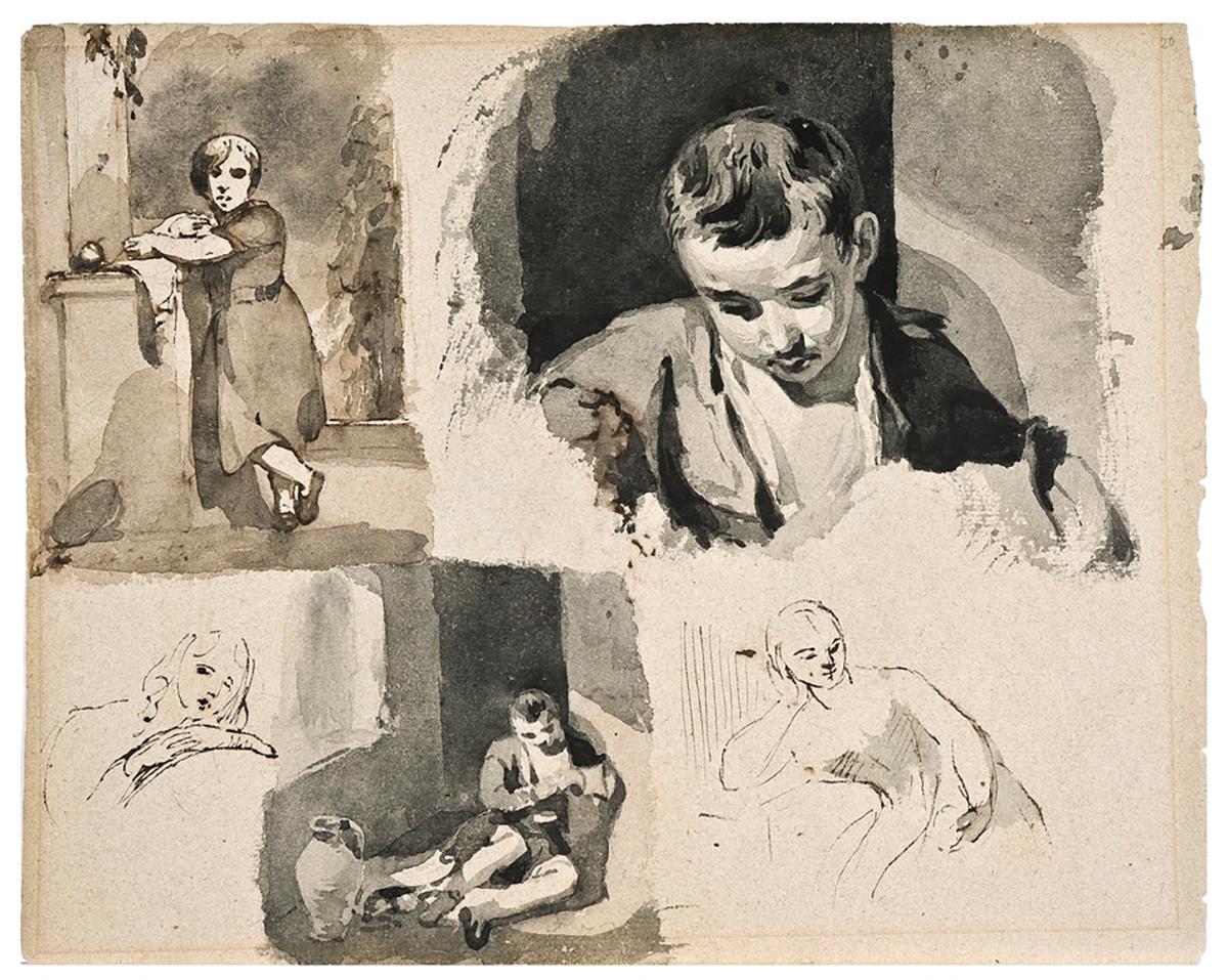 Figural Studies  - Art by Thomas Sully
