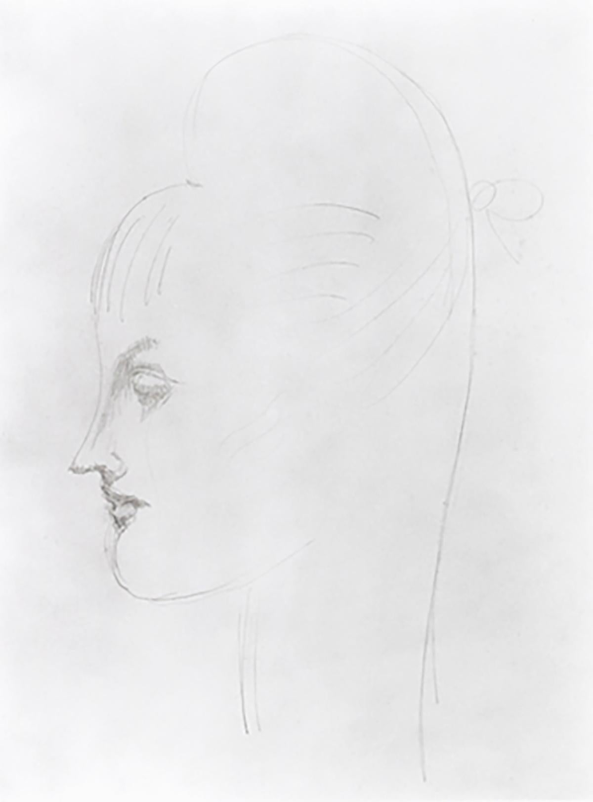 Profilo di una donna - Art di Elie Nadelman
