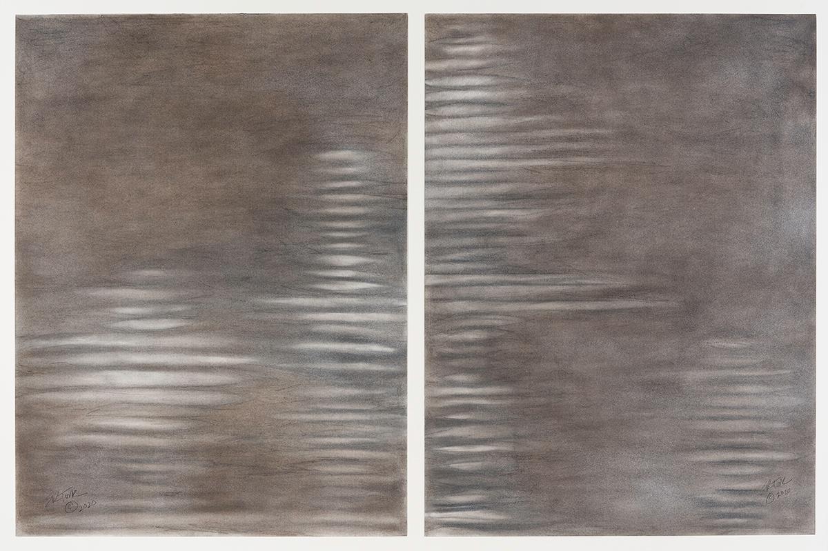 Elizabeth Turk Abstract Drawing - The Air We Breathe 5 and 6 