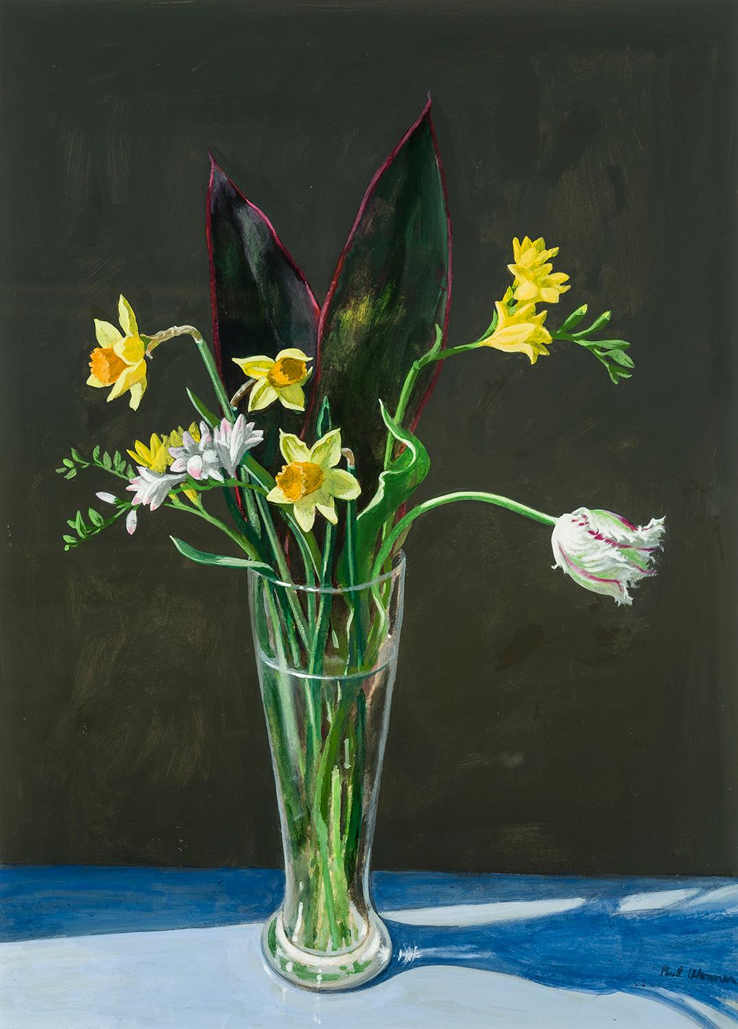 Paul Wonner Still-Life - Study of Flowers 