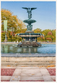 Automne, Fontaine de Bethesda