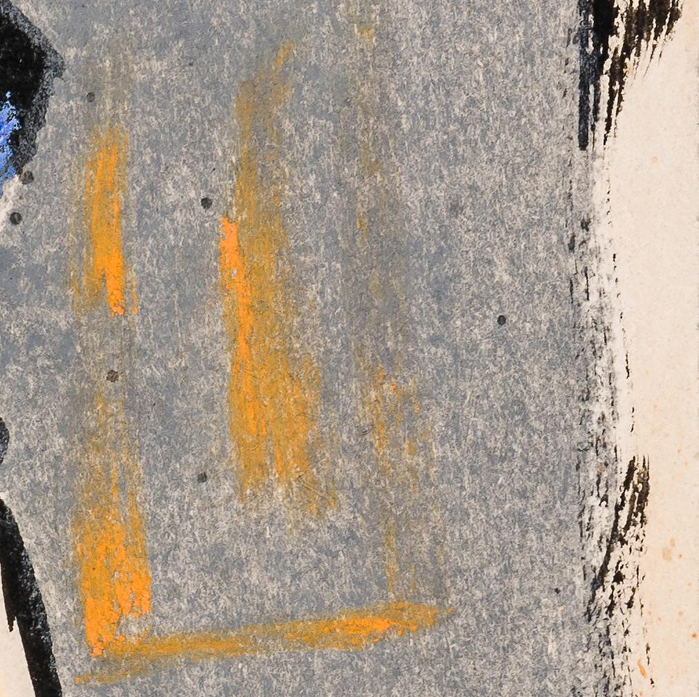 Elizabeth (Sitzende Figur mit Katze) (Beige), Portrait, von Franz Kline