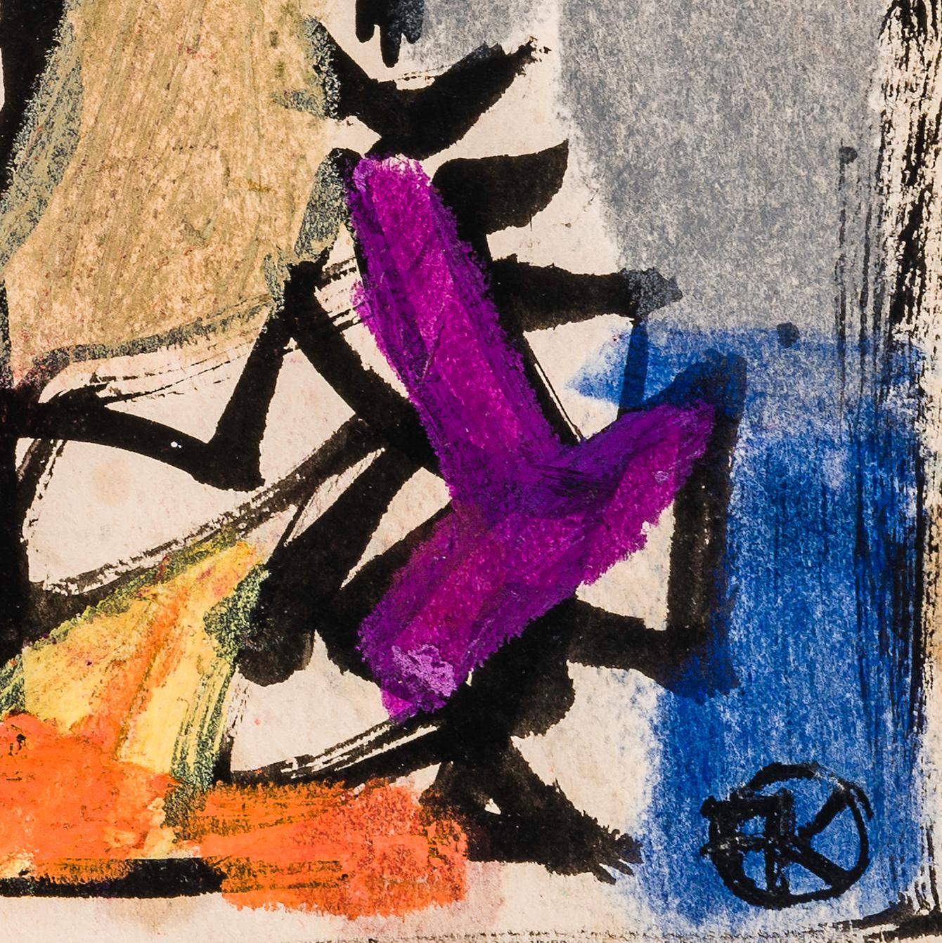 Elizabeth (Sitzende Figur mit Katze) (Abstrakter Expressionismus), Art, von Franz Kline