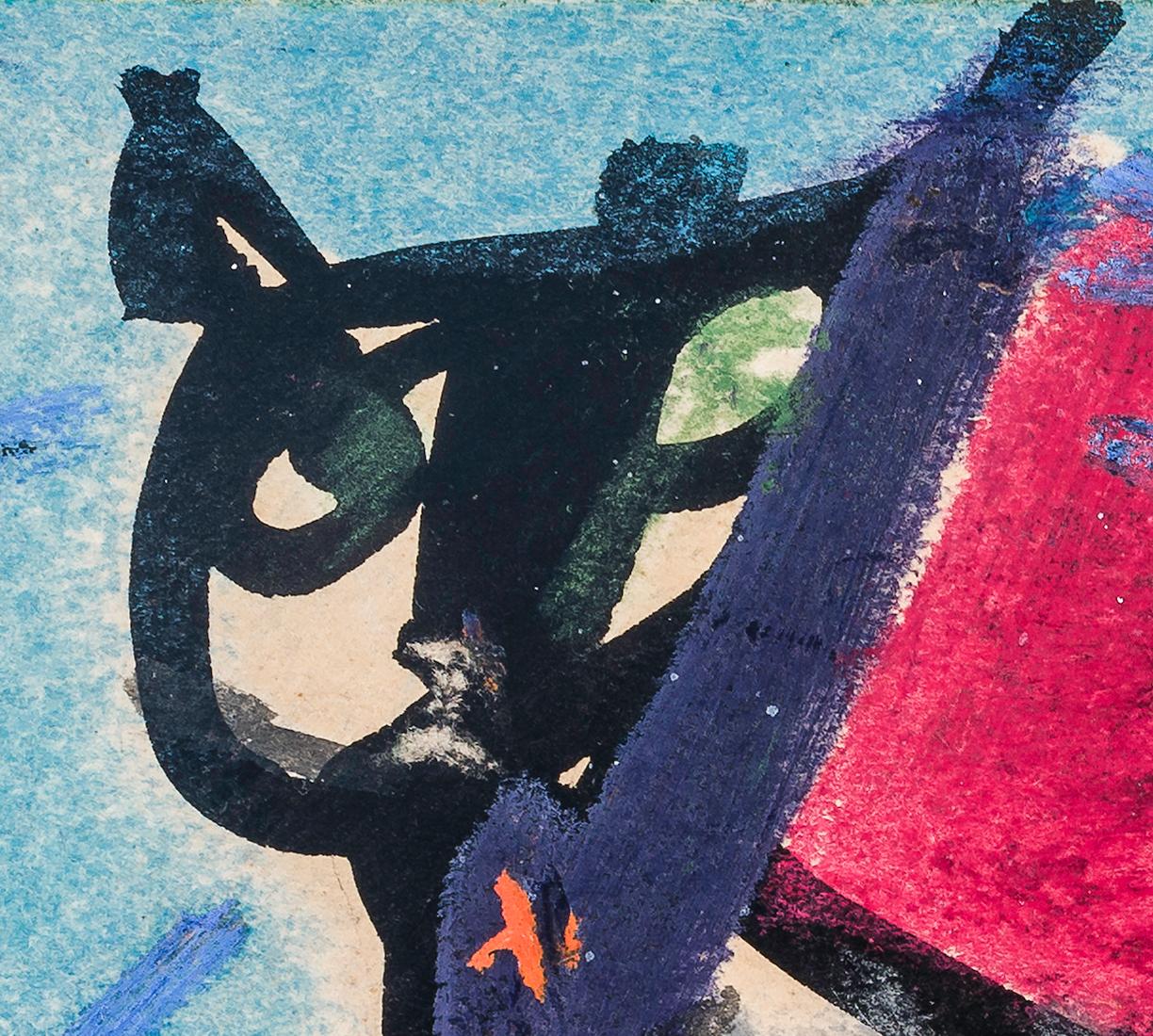 Kitska - Animal Art Gris de Franz Kline