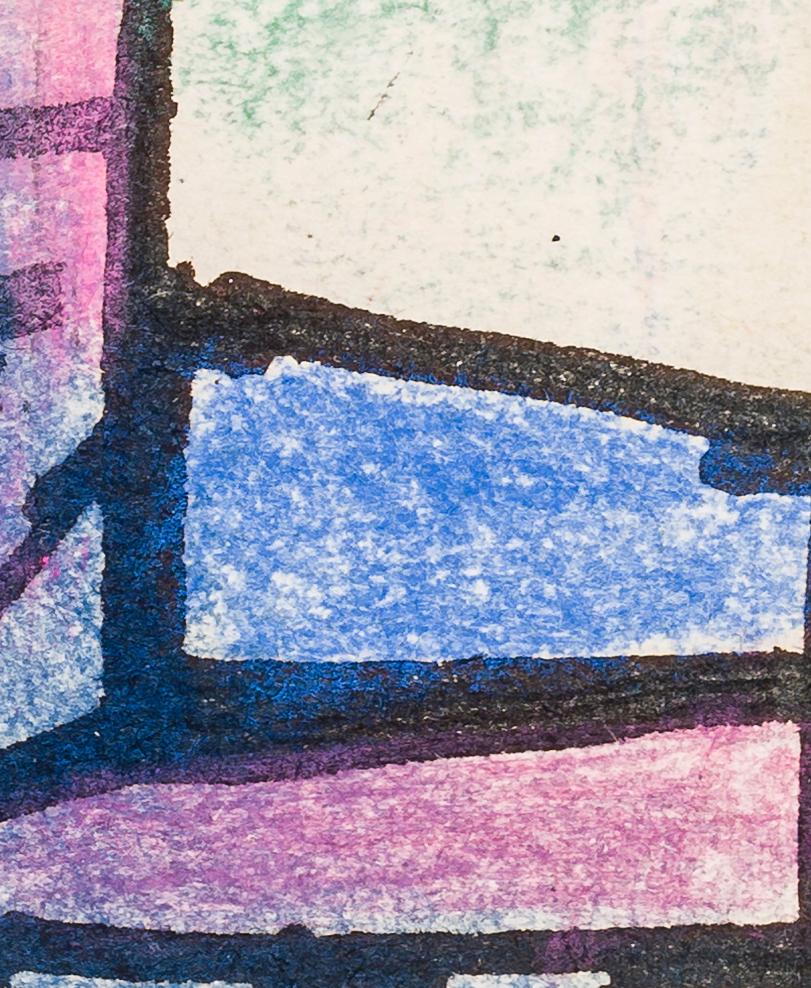 EX COLL.: l'artista; a A. David Orr (1904-1997), Long Island, &New York; alla sua proprietà, 1997 fino ad oggi

Formatosi come pittore figurativo, Kline era un disegnatore eccezionale. A differenza di altri espressionisti astratti del dopoguerra che