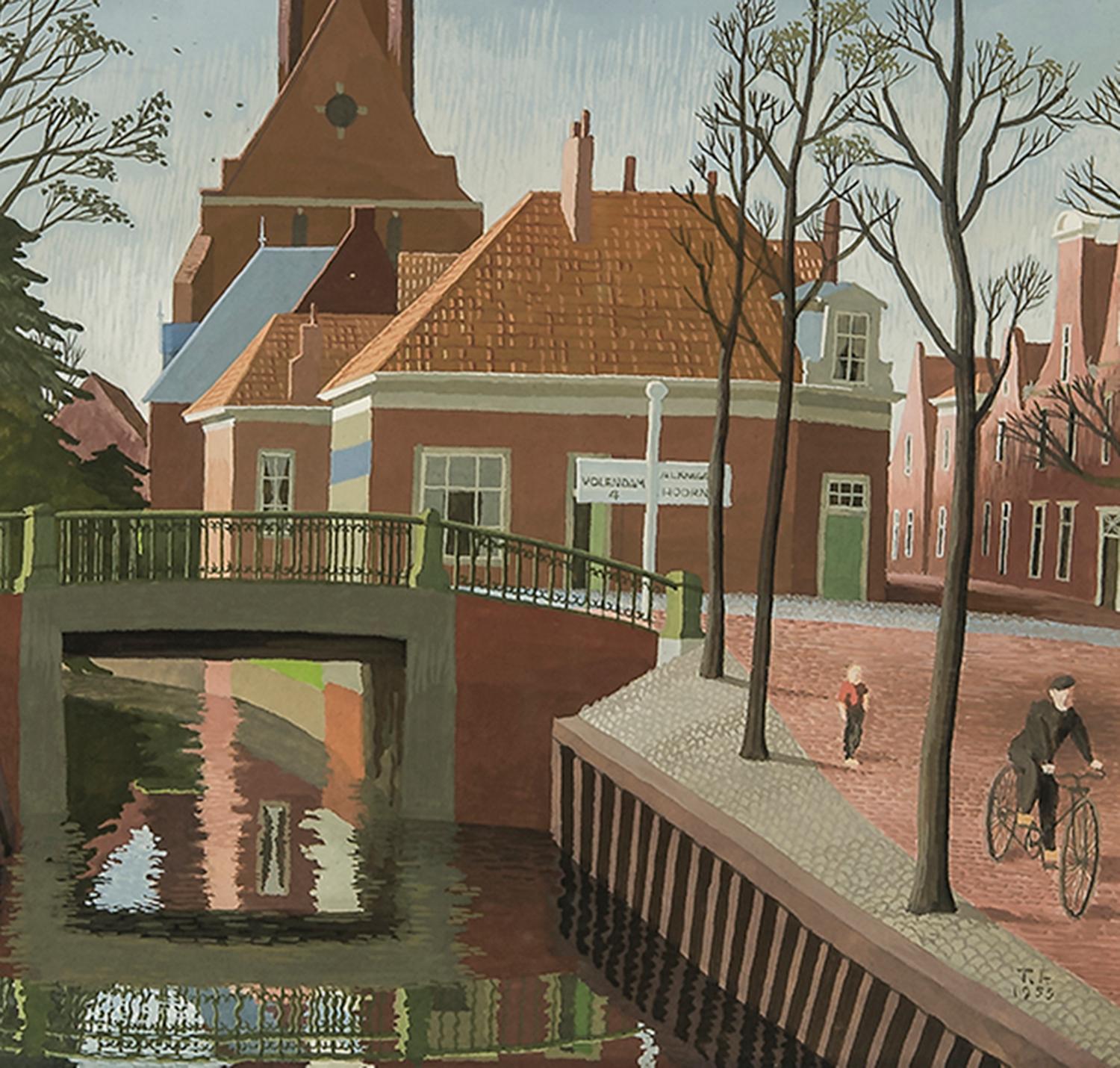 Edam, Pays-Bas - Art de Thomas Fransioli