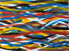 Wavy Horizontal Brushstrokes