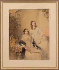 William Drummond, Portrait Of Two Sisters