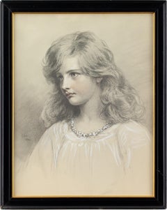 Eden Upton Eddis, Portrait of Muriel Paget Bowman, Drawing