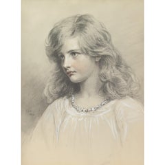 Eden Upton Eddis, Portrait of Muriel Paget Bowman, Drawing