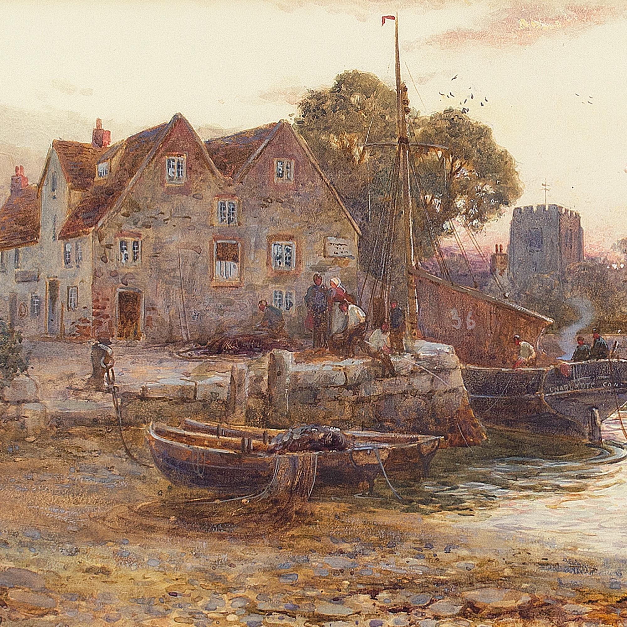 Walter Stuart Lloyd, Wooten Creek, Isle Of Wight, Watercolour 5