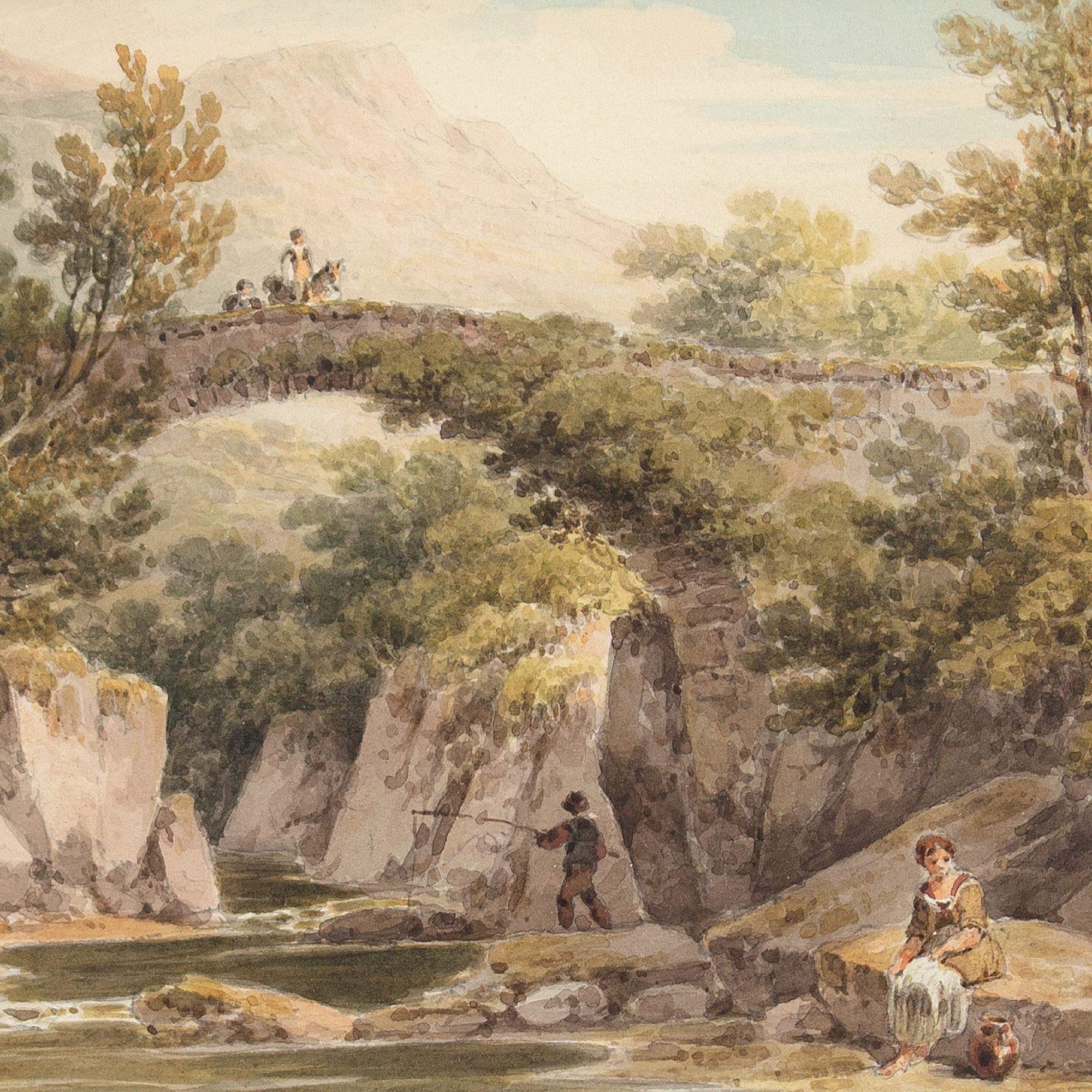 Paul Sandby Munn RWS, Mallevy, Merioneth, North Wales, Watercolour For Sale 2