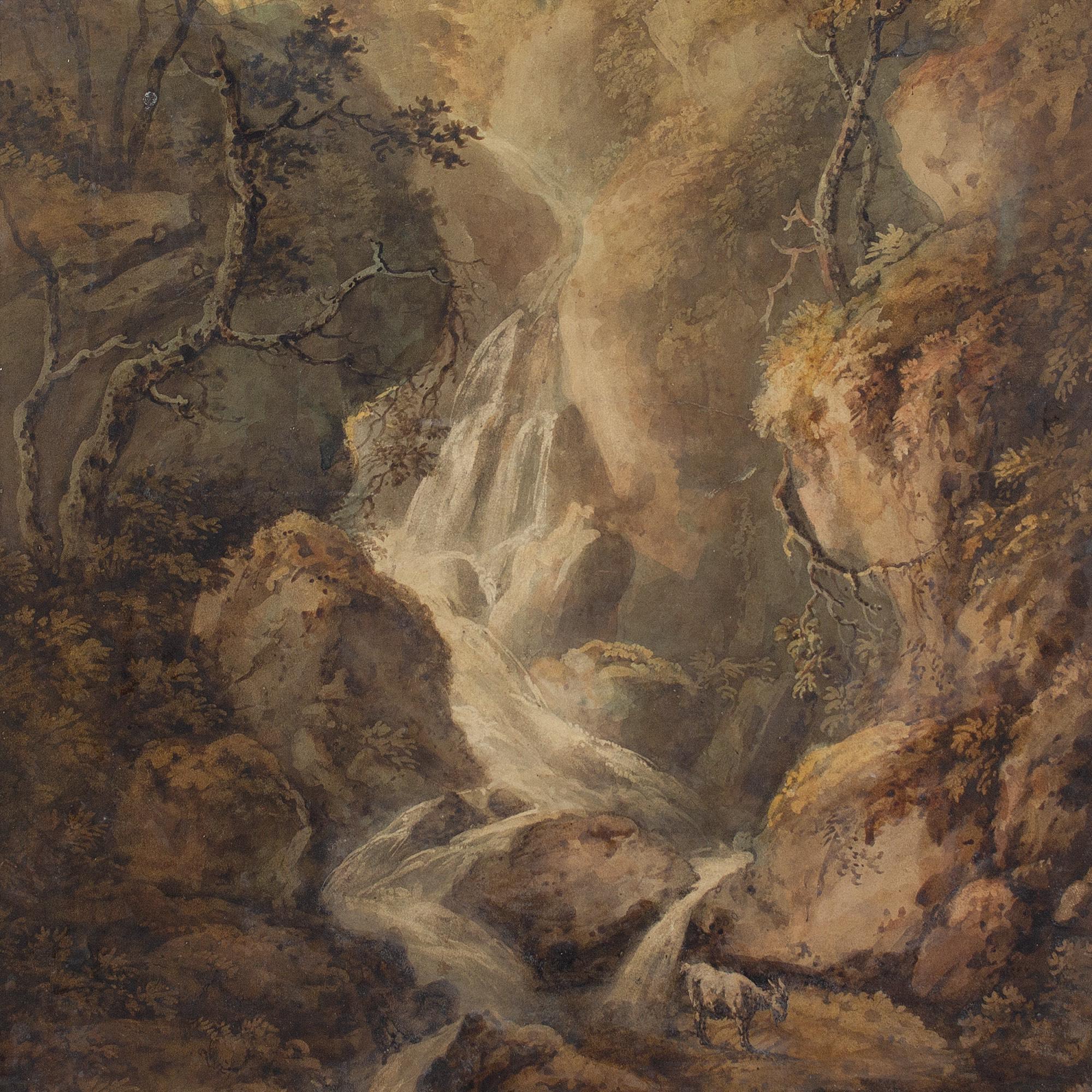 Benjamin Barker of Bath (Attributed), A Goat By A Waterfall 4