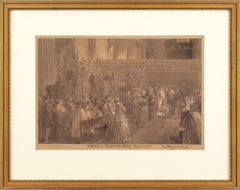 Edward Henry Corbould, Westminster Abbey, The Wedding