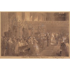 Edward Henry Corbould, Westminster Abbey, The Wedding