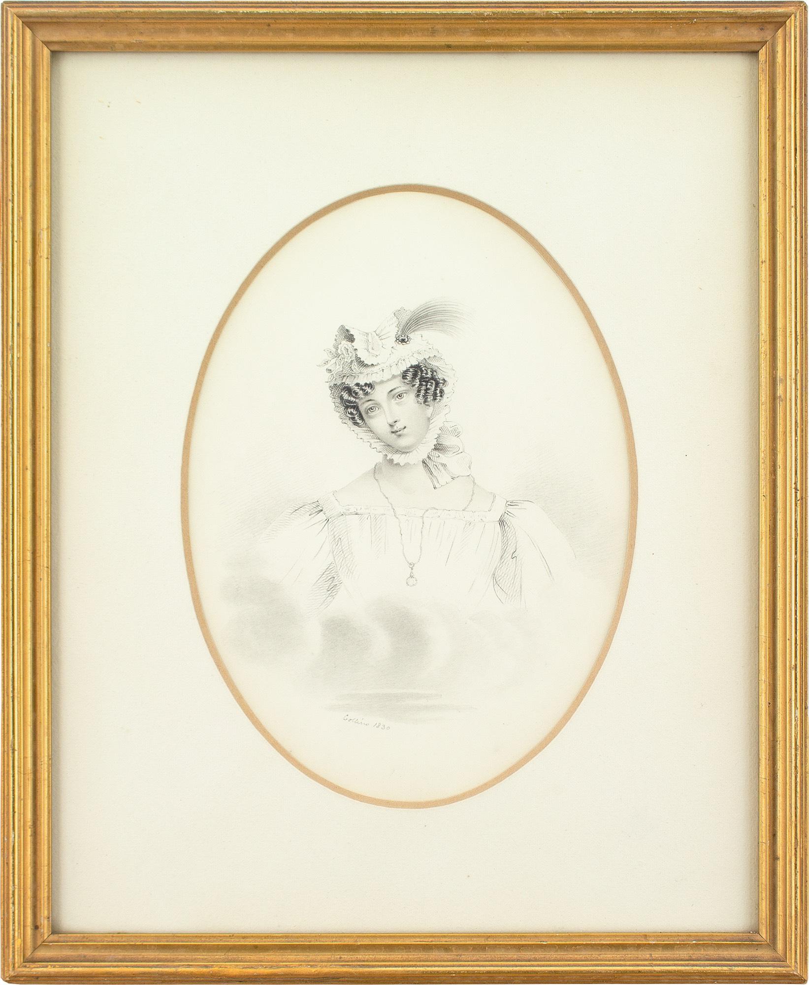 Early 19th-Century English School, Portrait Of A Lady