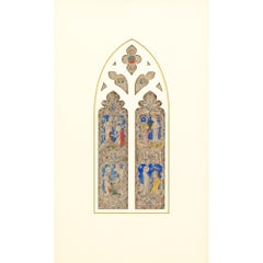Hardman & Co. Stained Glass Window Design, Minchinhampton Church