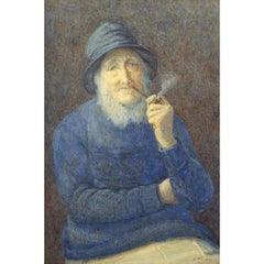 Henry M Terry, An Old Salt, Watercolour