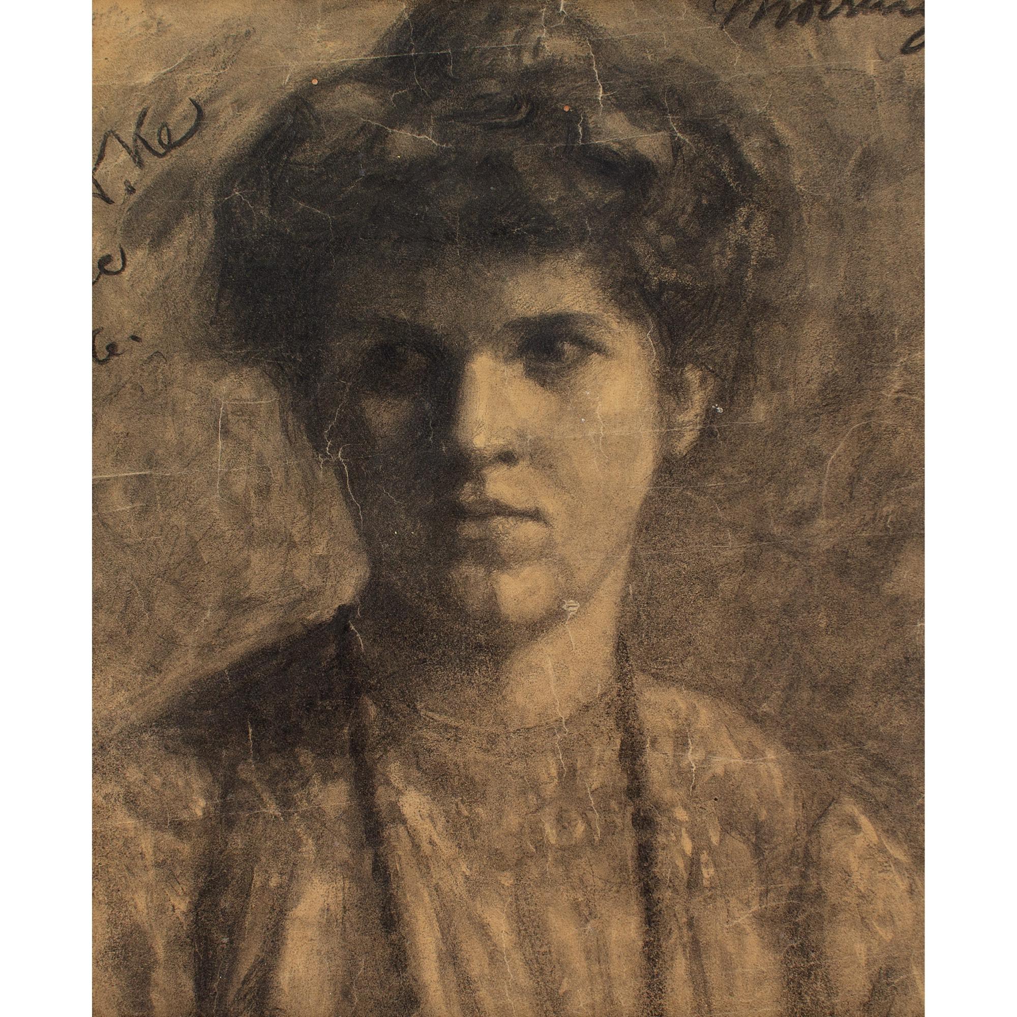 Leopold Morsing, Estudio de retrato de una mujer 1