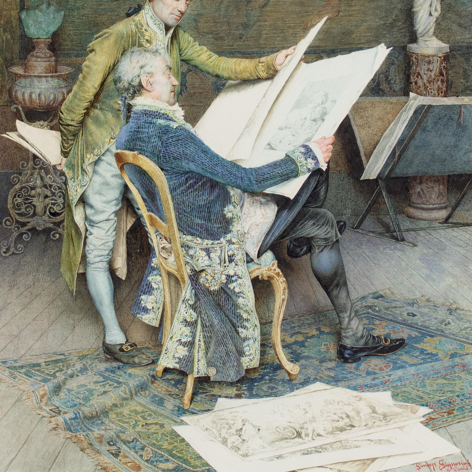 Giuseppe Signorini, The Connoisseurs 7
