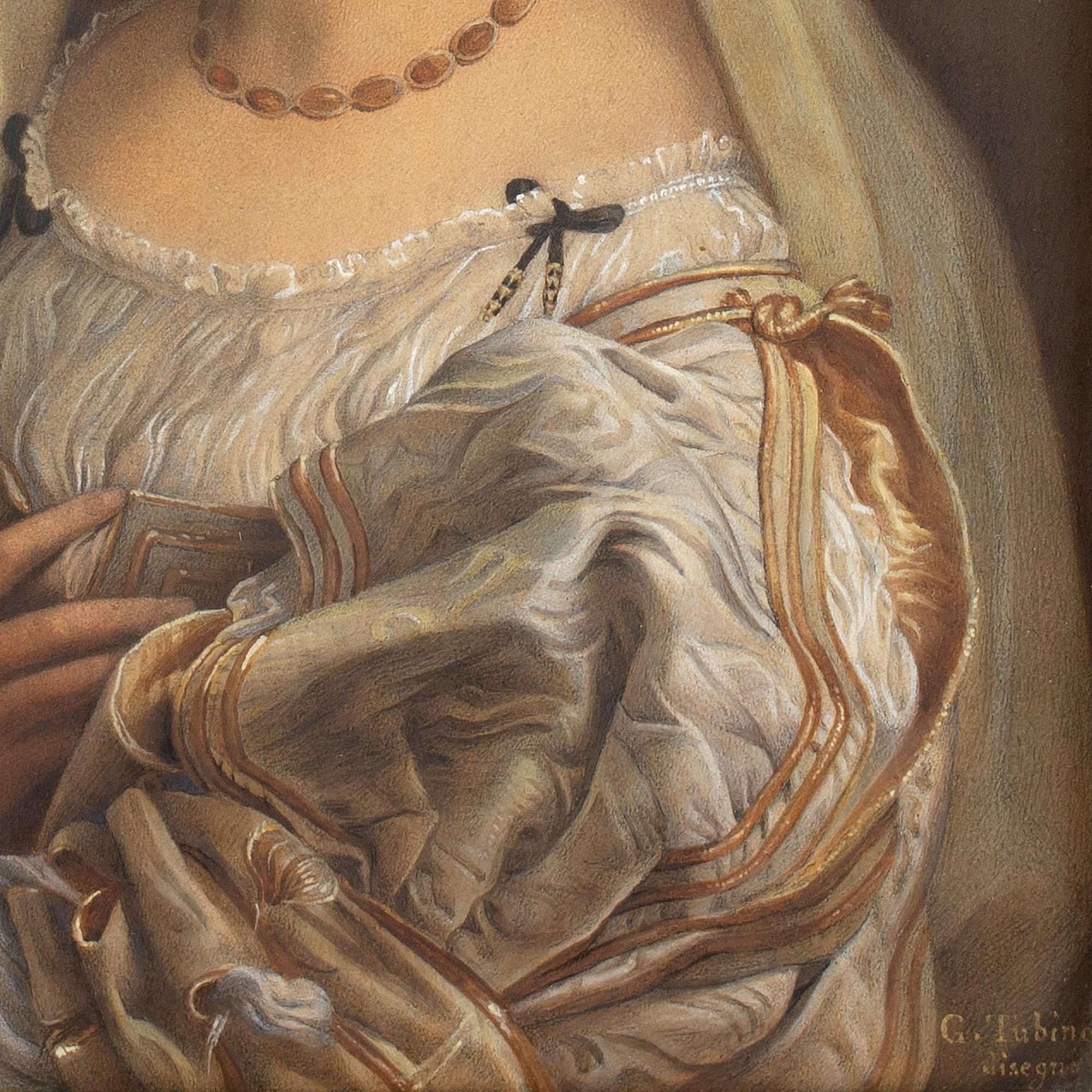 Girolamo Tubino Después de Raffaello, Sanzio Da Urbino La Velata en venta 7