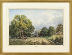 Charles Davidson, henificador, Lewes, Sussex
