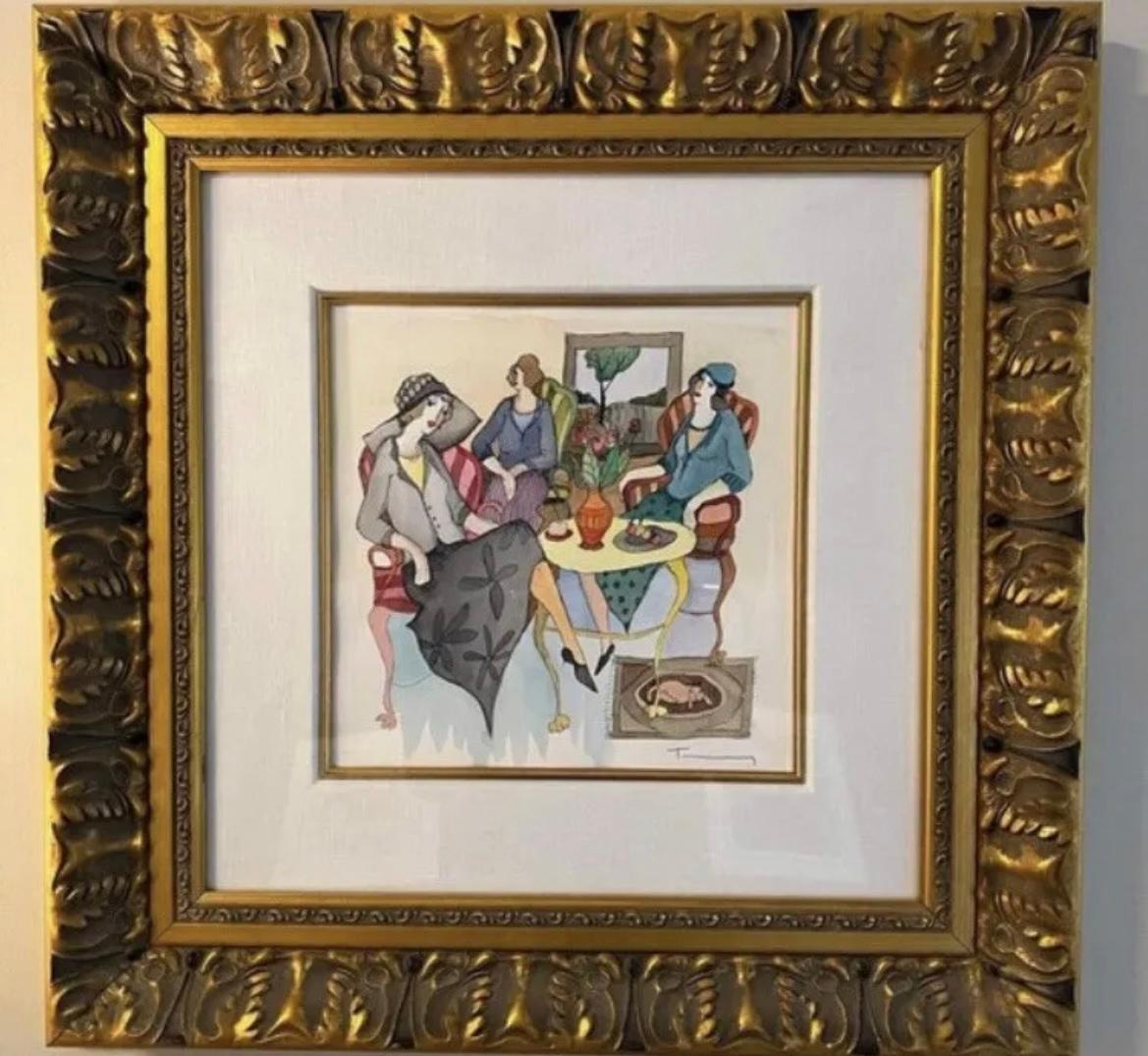 "Una giornata perfetta" - Art di Itzchak Tarkay