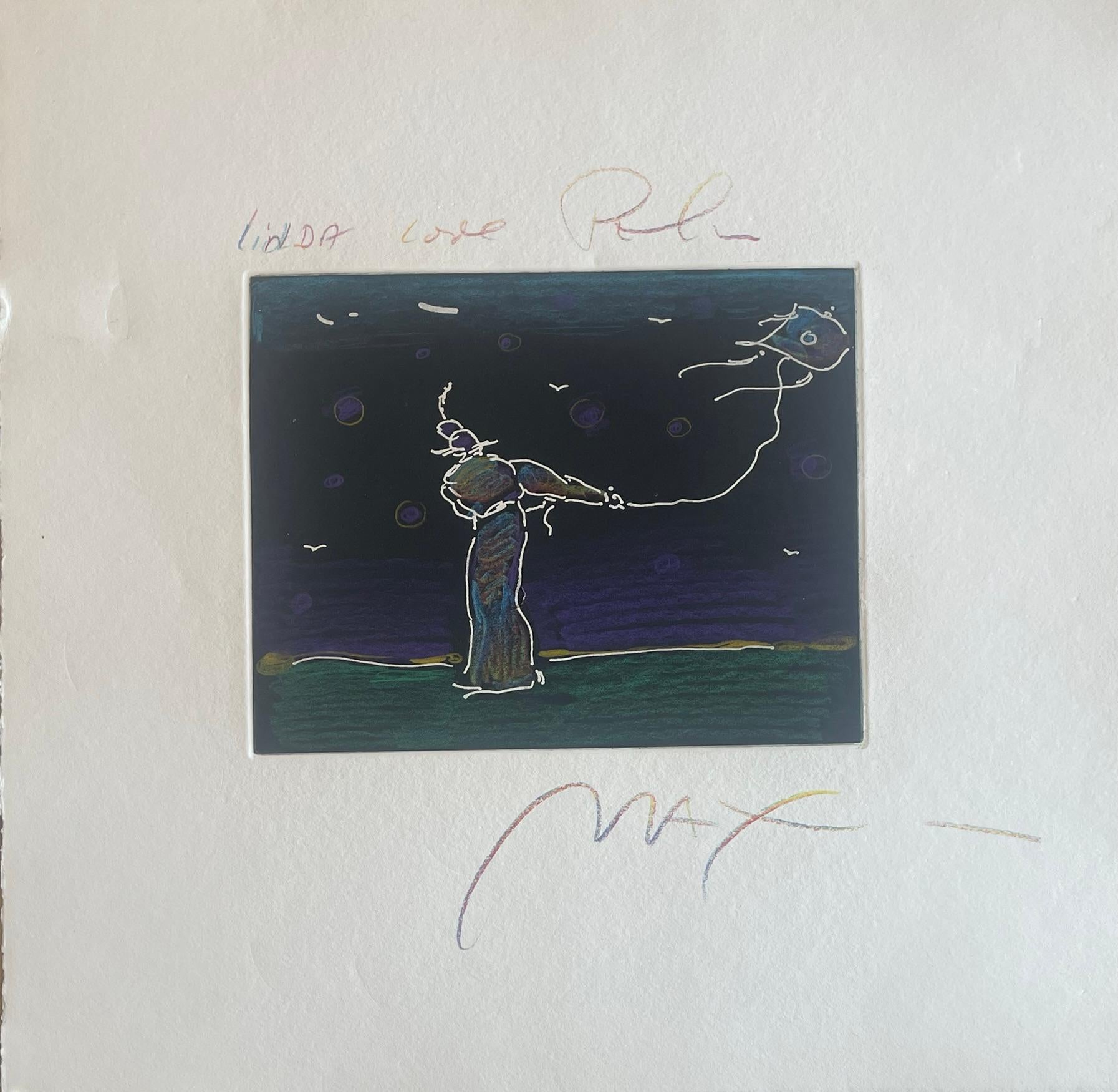 “Flying Kite” - Art by Peter Max