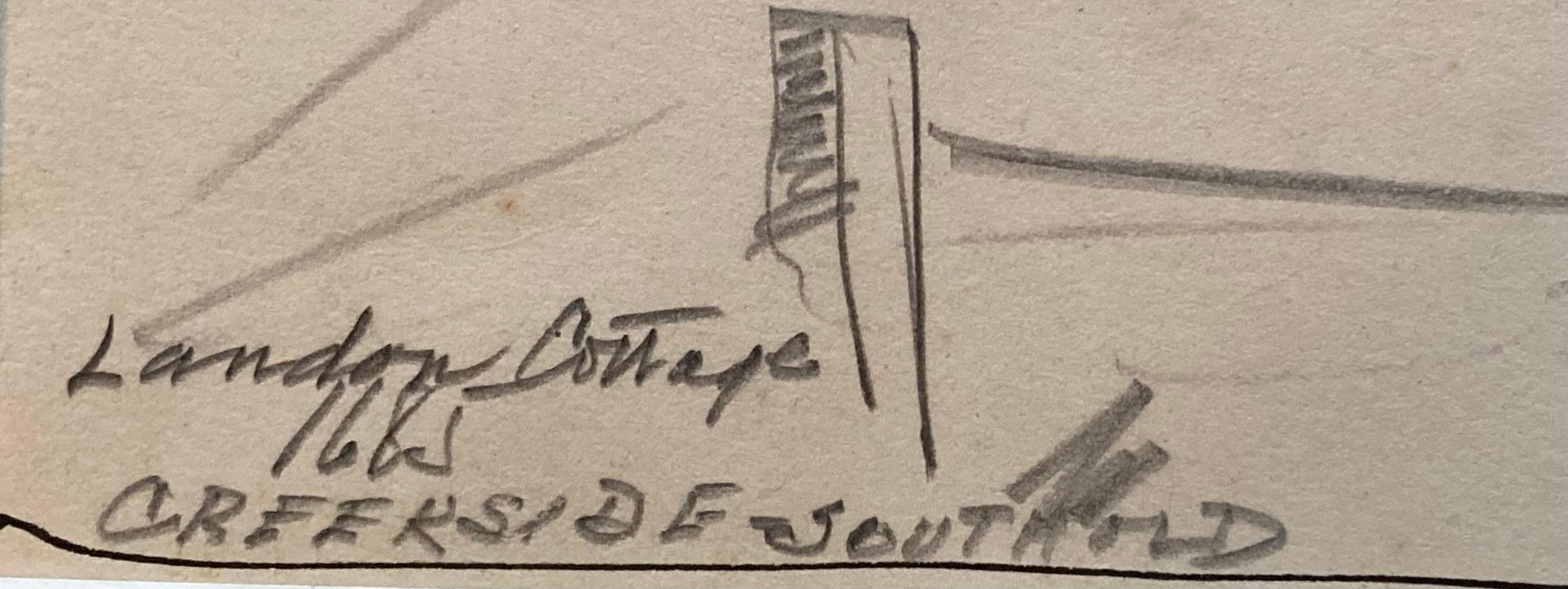This is an Joseph Beckwith Hartranft Original drawing on paper “july 1967”. In good shape Unframed. Measures 16x13
