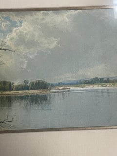 The Afternoon Walker by the Pond