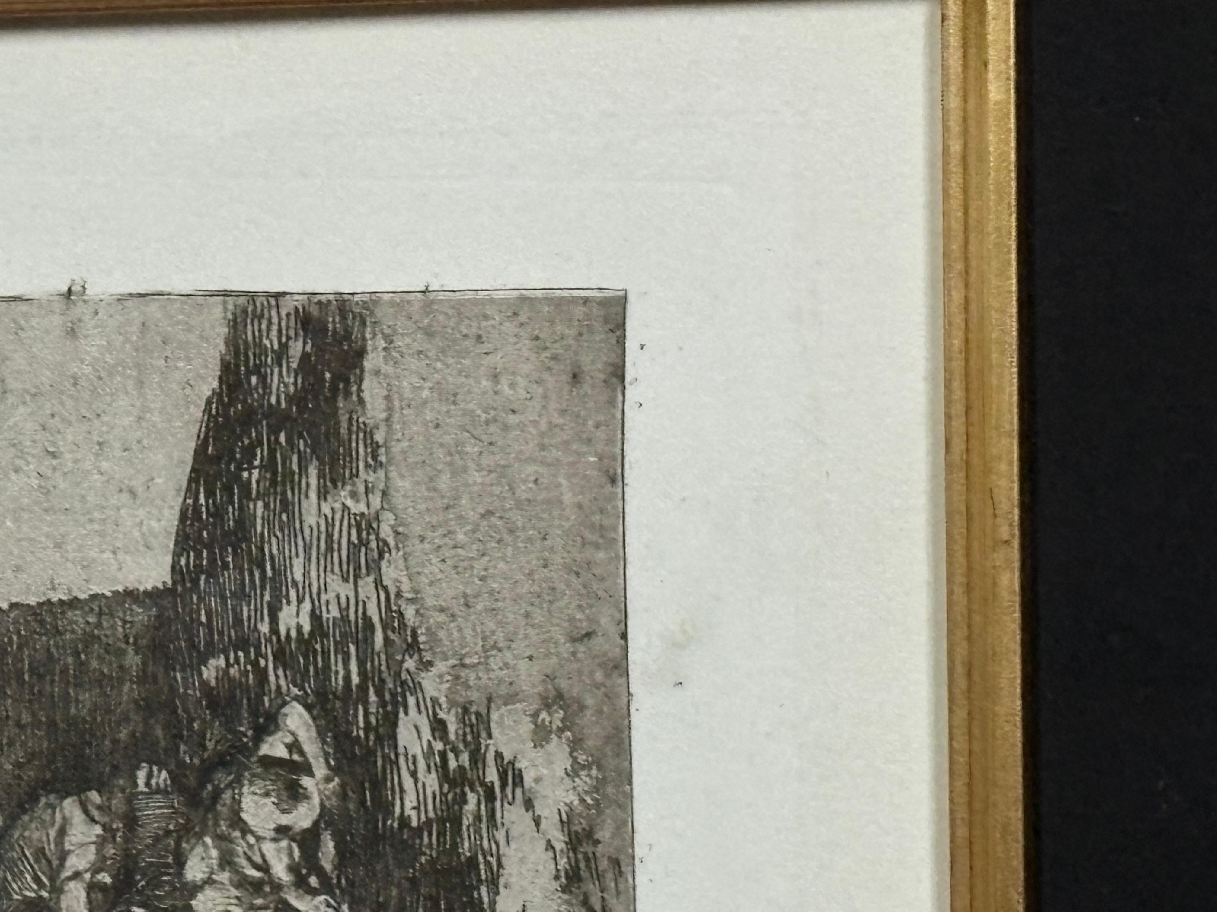 “Cruel Lastima Etching 1810-1815” For Sale 2