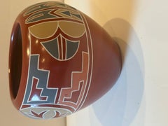 "Cuenco de cerámica de Santa Clara"