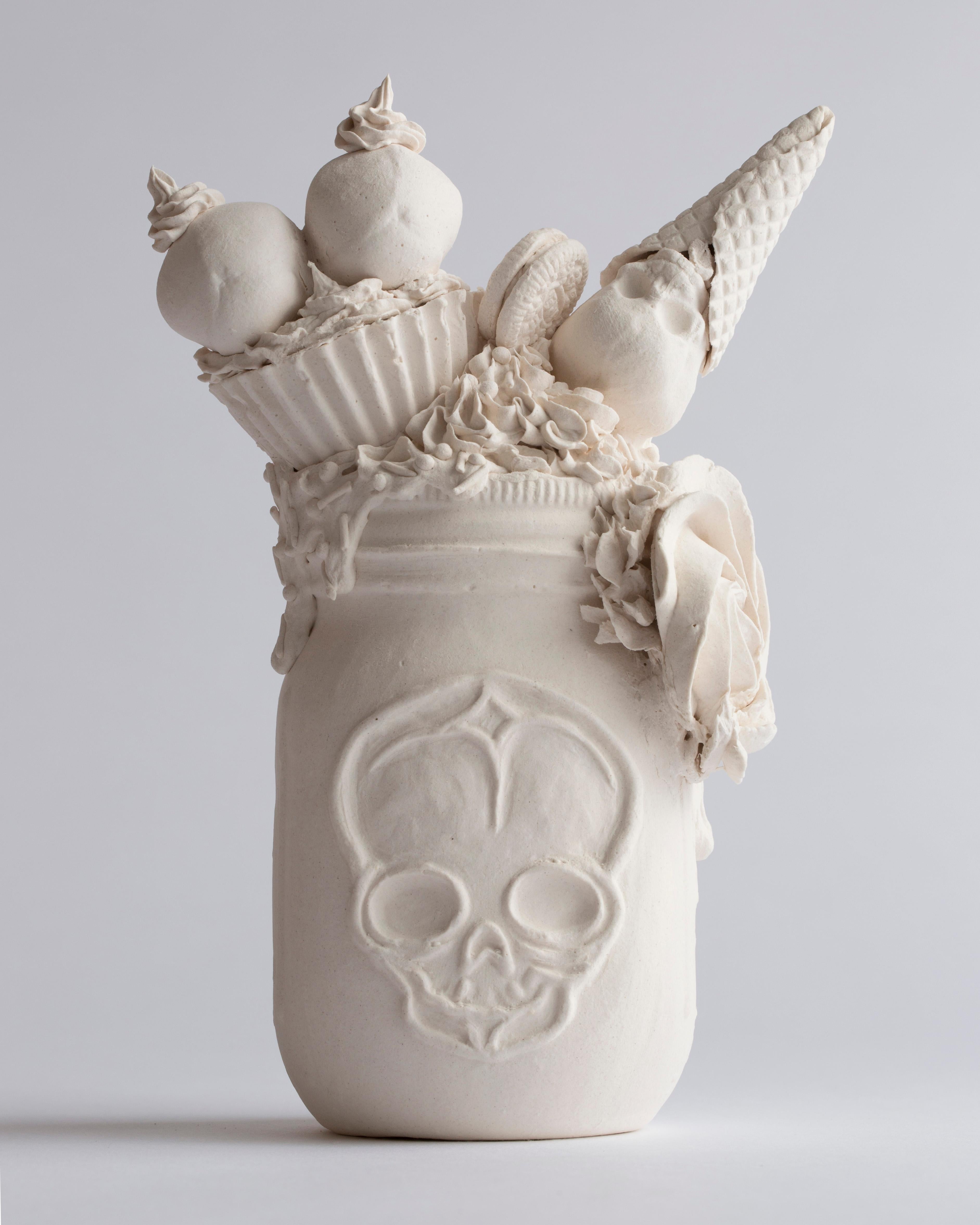 Jacqueline Tse Figurative Sculpture - Ice cream float 1