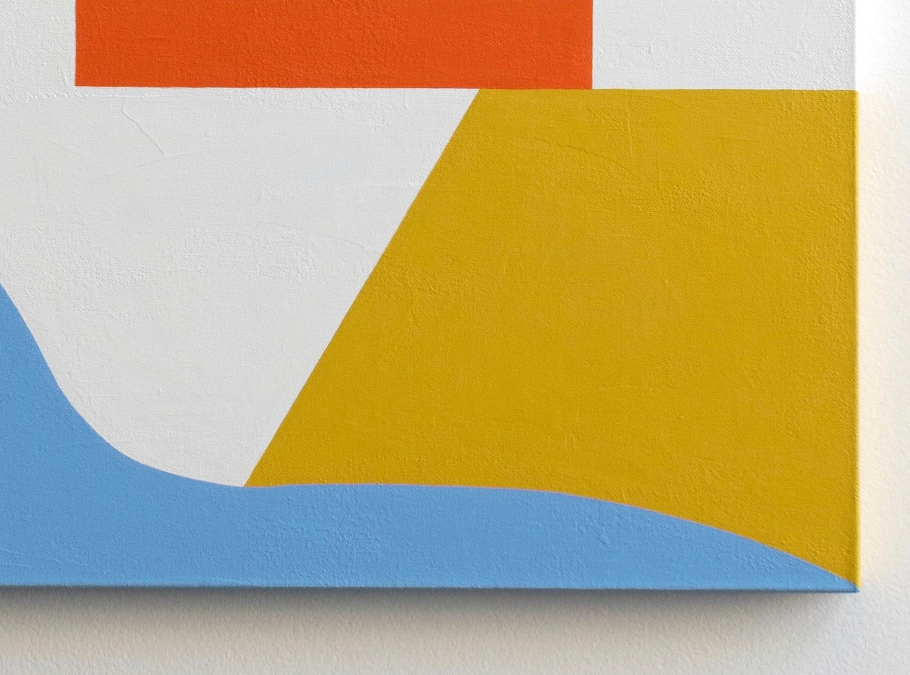 Incontriamoci nella casa galleggiante - Painting Contemporaneo di Abby Haddican