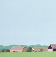 Skane Lane IV - pittura di paesaggio