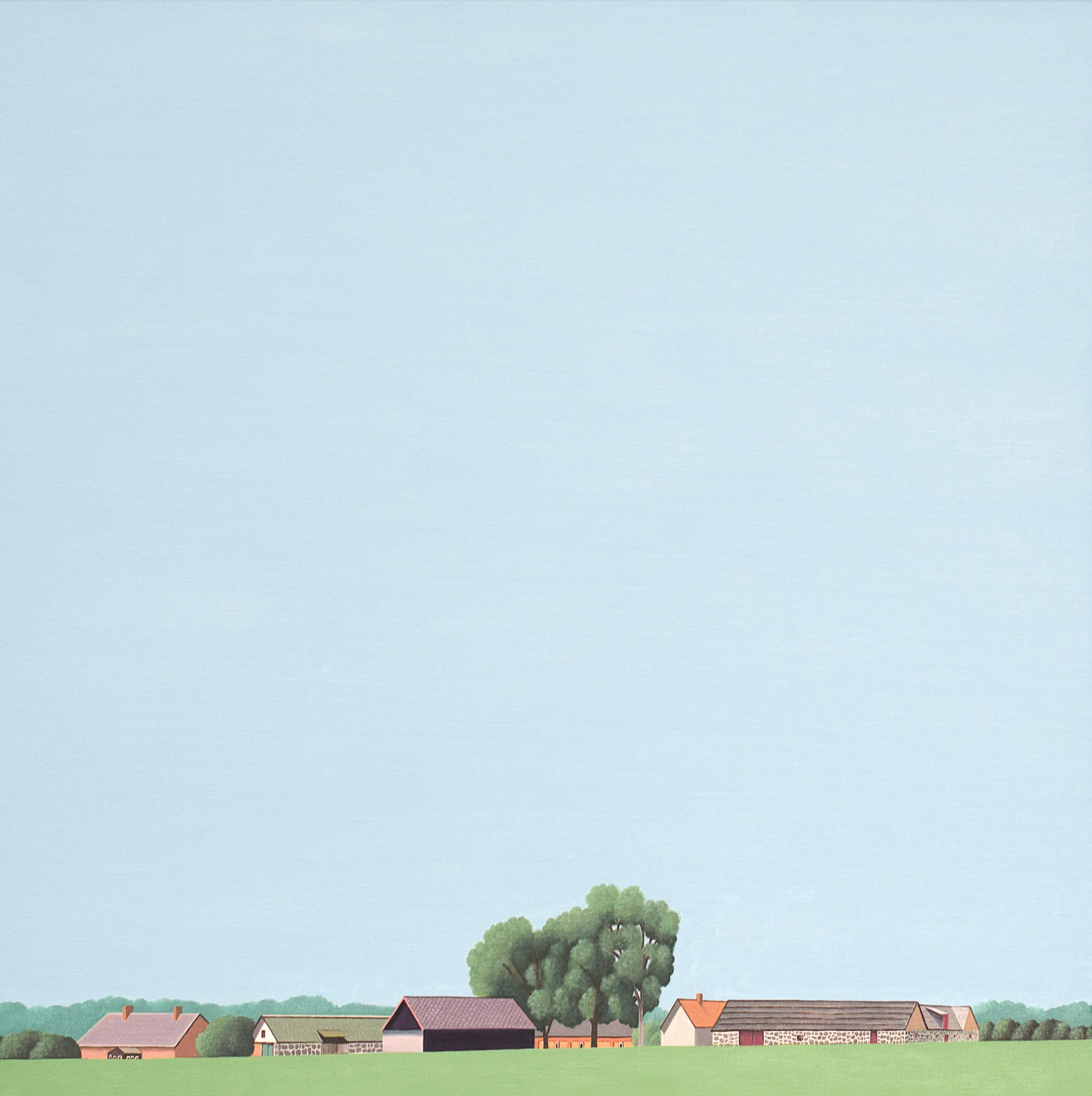 Landscape Painting Jeroen Allart - Skane Lane IV - peinture de paysage
