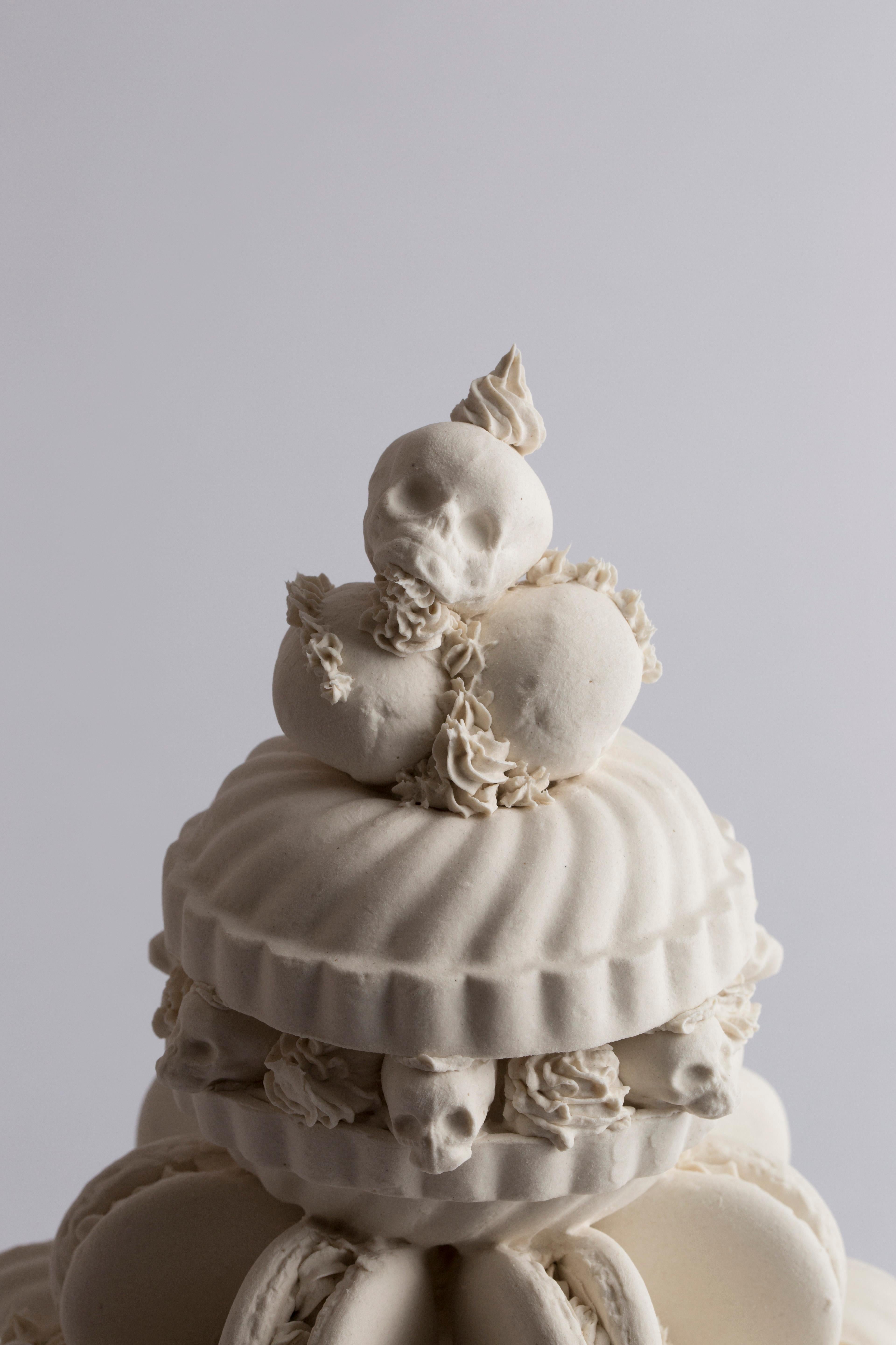 Birthday cake  - Sculpture by Jacqueline Tse