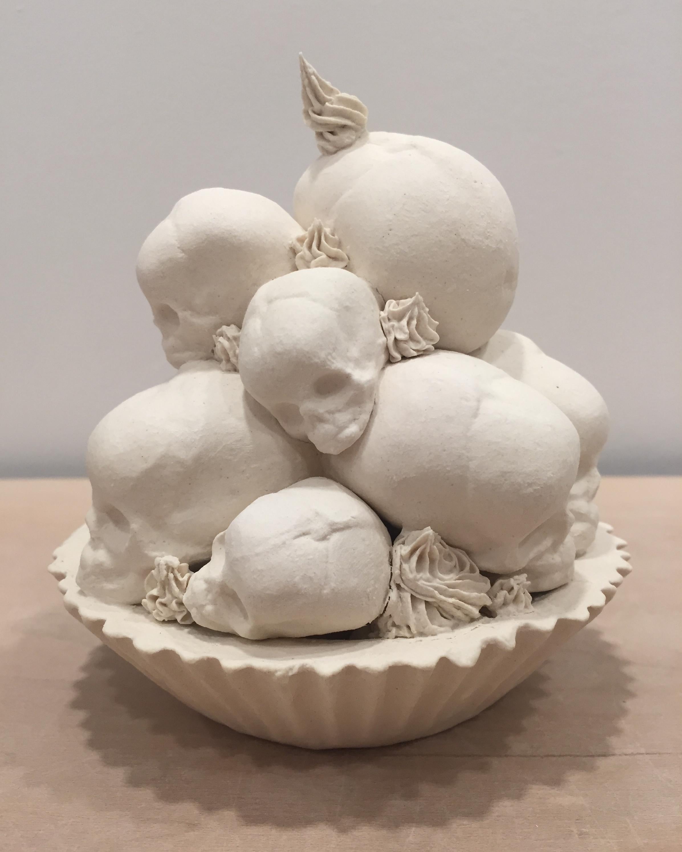Fruit Tart - Contemporary Sculpture by Jacqueline Tse