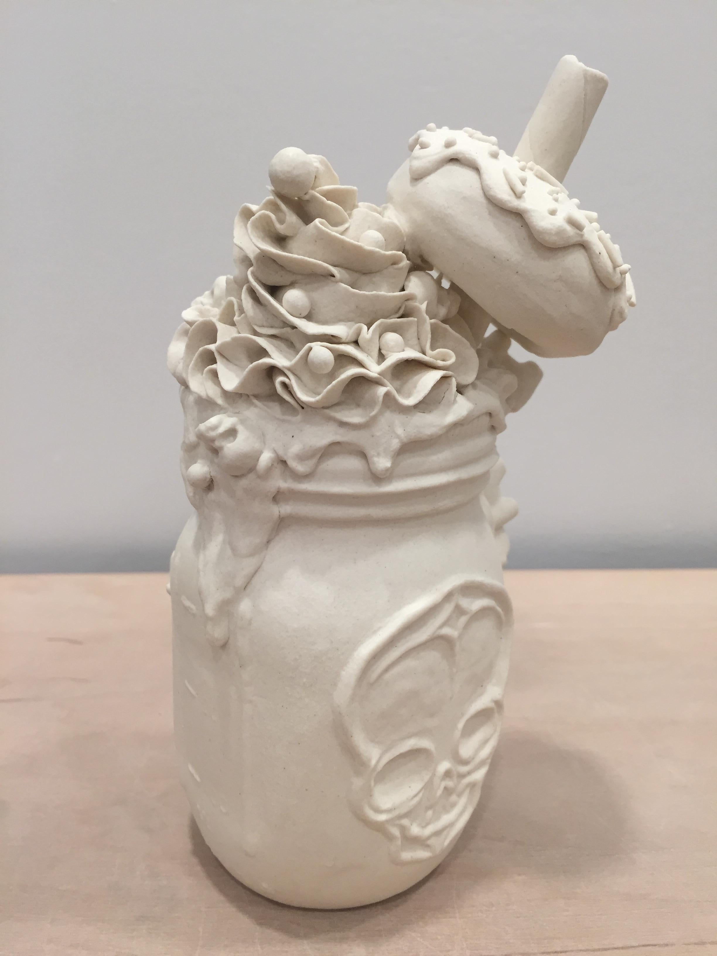 Ice cream float jar III - Contemporary Sculpture by Jacqueline Tse