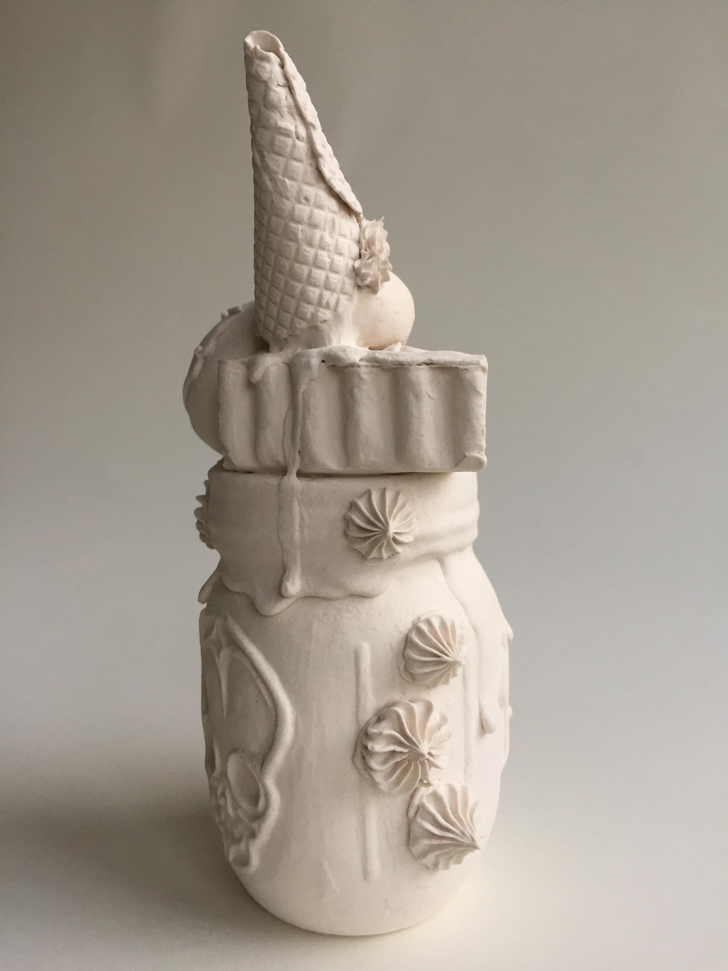 Ice cream float jar V - Contemporary Sculpture by Jacqueline Tse