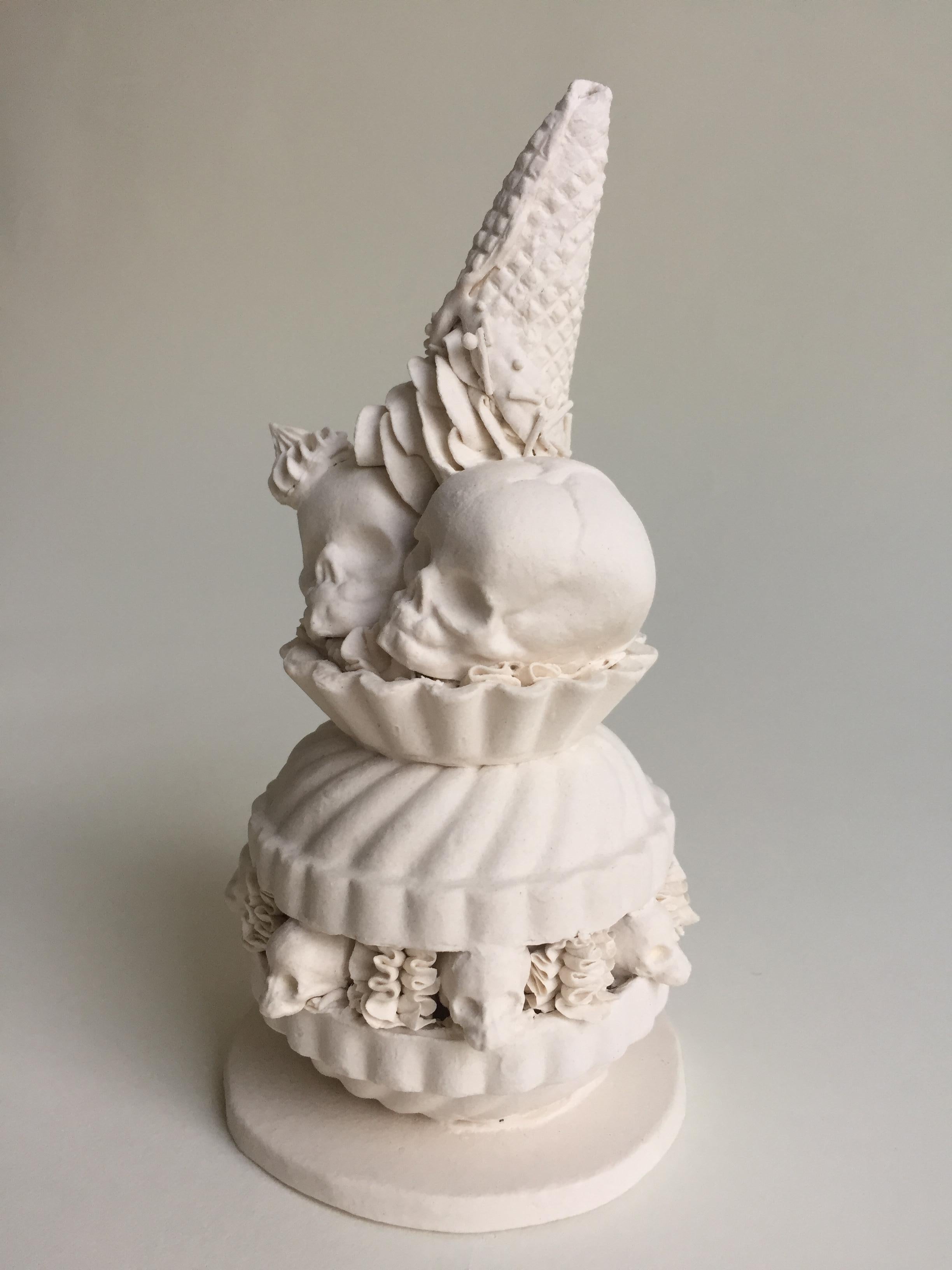 Tea Cake for Two, 2018 - Contemporary Sculpture by Jacqueline Tse