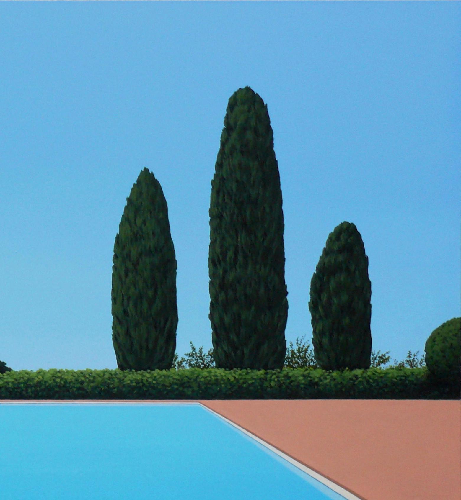 Pool no. 3 - Painting by Magdalena Laskowska