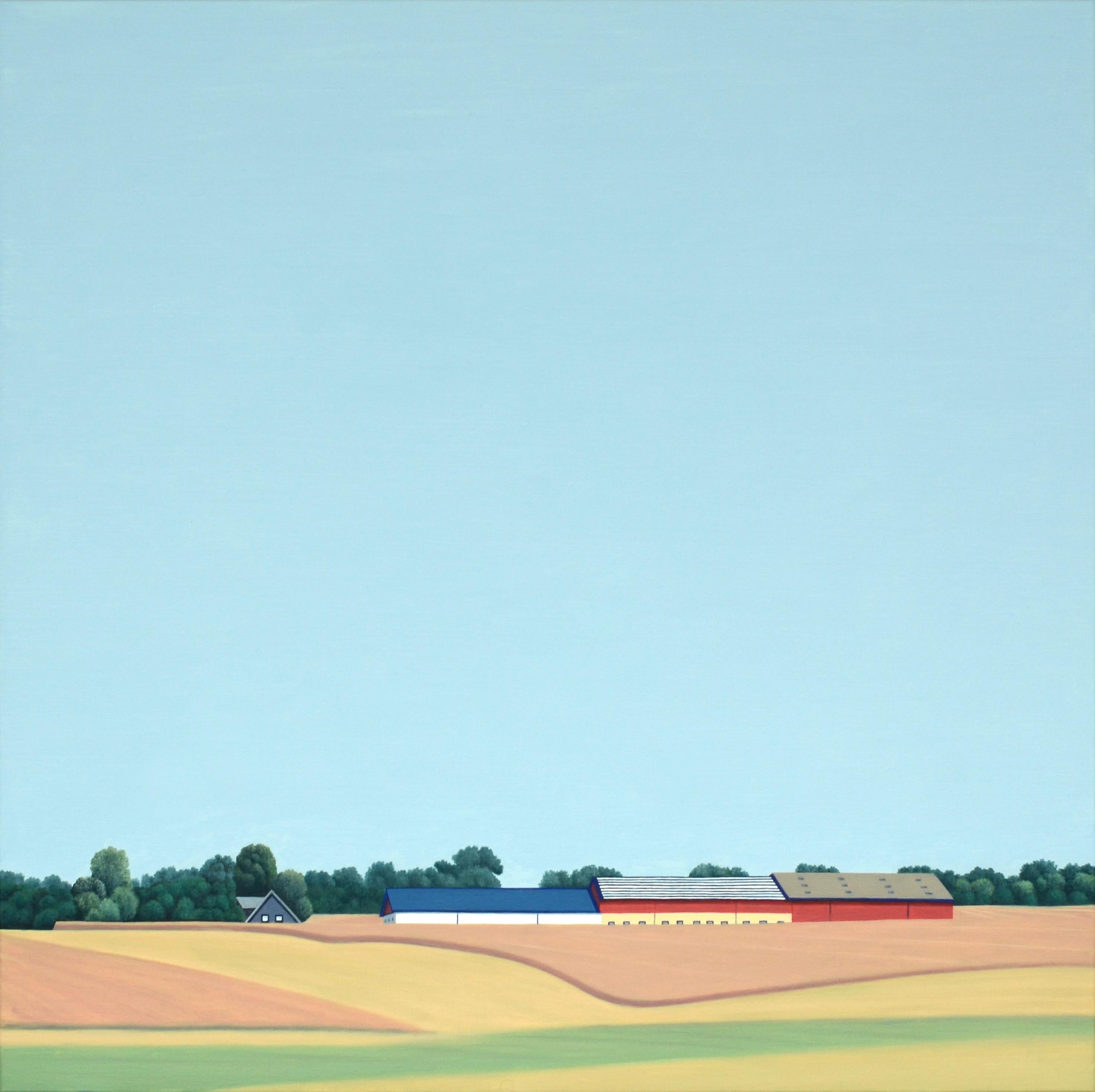 Jeroen Allart Landscape Painting - Skane Lane - landscape painting