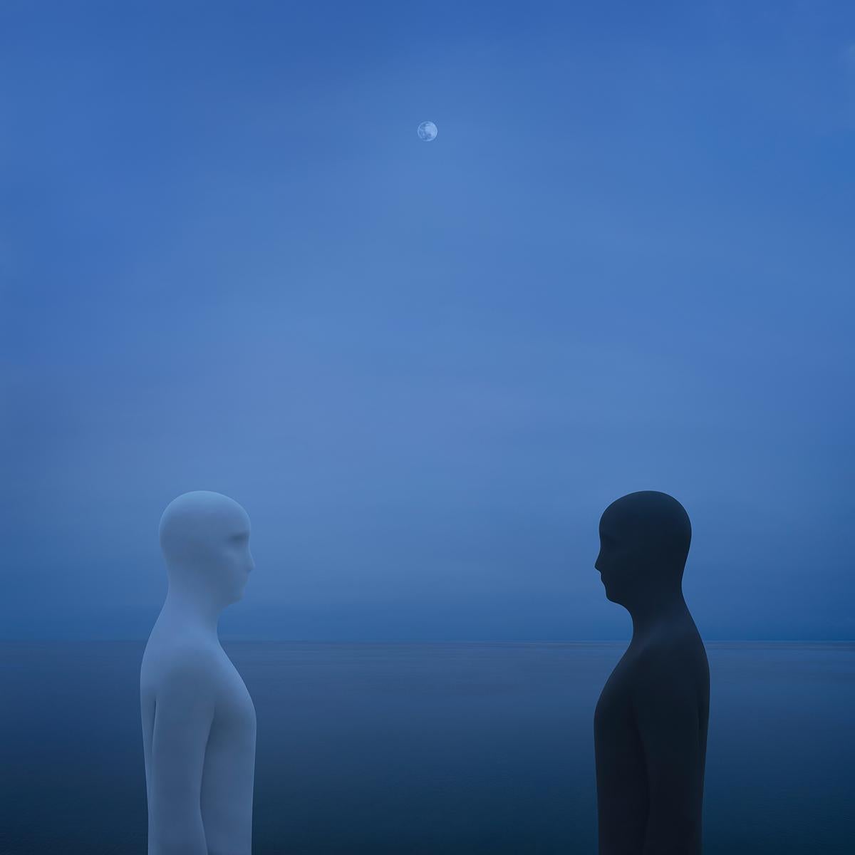 Gabriel Isak Color Photograph - Me you and the moon - color photography