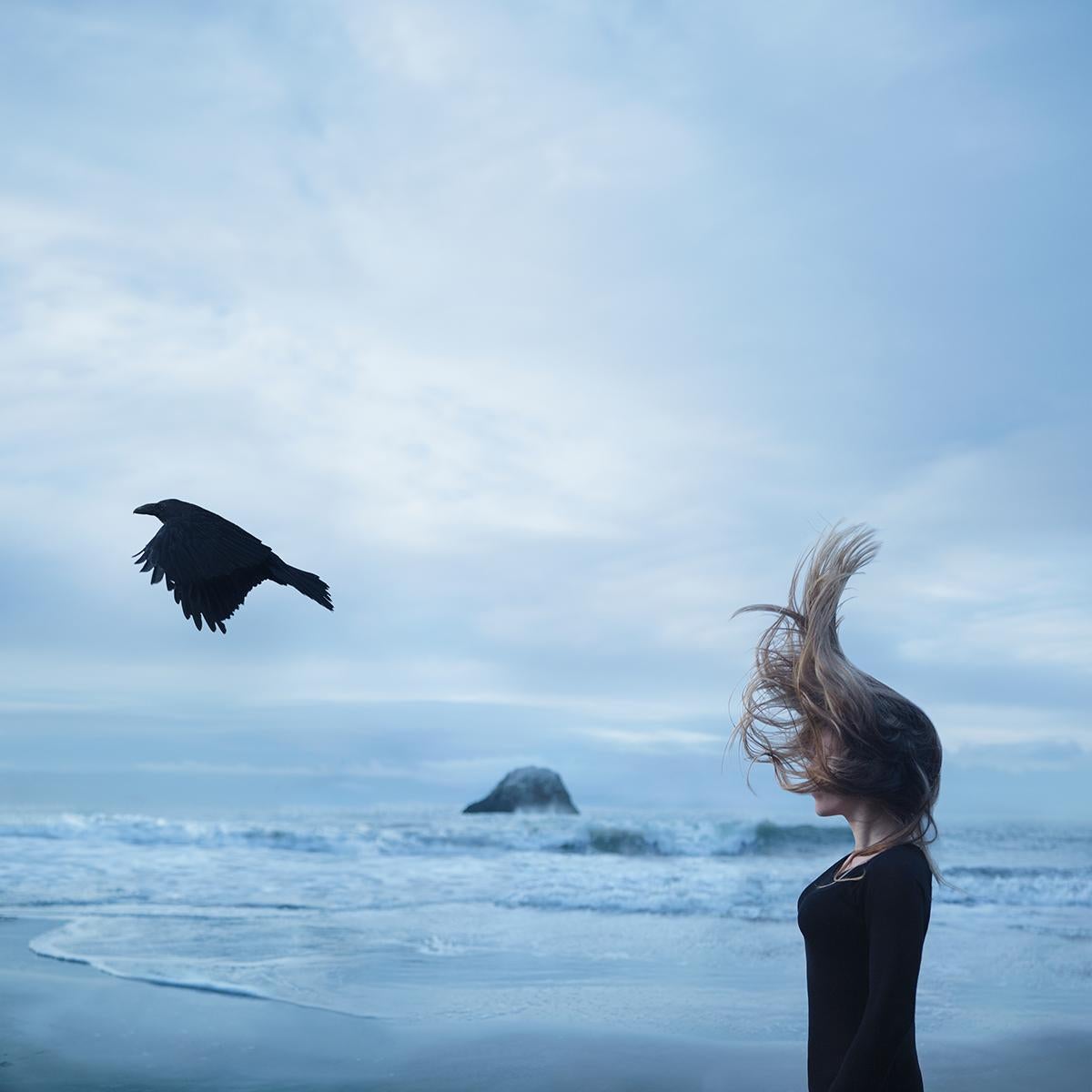 The Flight - color photography - Photograph by Gabriel Isak